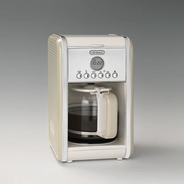 Cafetière Vintage Beige 4 -12 tasses programmable 960 W 1342 Ariete - Image 2