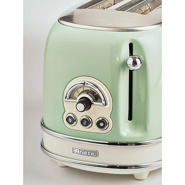 Grille pain 2 fentes Vintage Verde 810 W Ariete 155 Ariete - Image 4