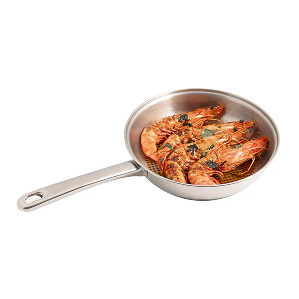 PoĂȘle tout inox avec fond grill 20 cm Artame - Image 6