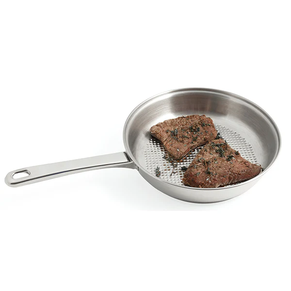 Poêle tout inox avec fond grill 24 cm Artame - Image 5