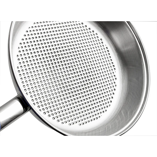 PoĂȘle tout inox avec fond grill 28 cm Artame - Image 5