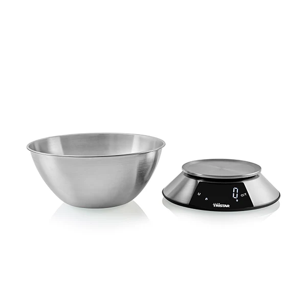 Balance de cuisine en inox 5 kg 2 L Tristar - Image 4
