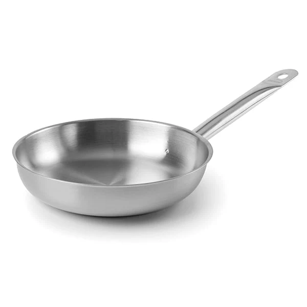 Batterie de cuisine tout inox : 3 casseroles, 2 poĂȘles et 1 marmite Chef Classic Lacor - Image 3