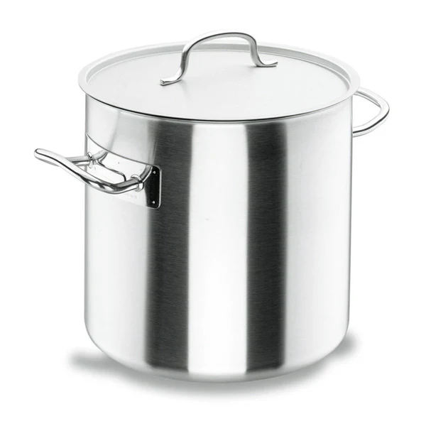 Batterie de cuisine tout inox : 3 casseroles, 2 poĂȘles et 1 marmite Chef Classic Lacor - Image 4