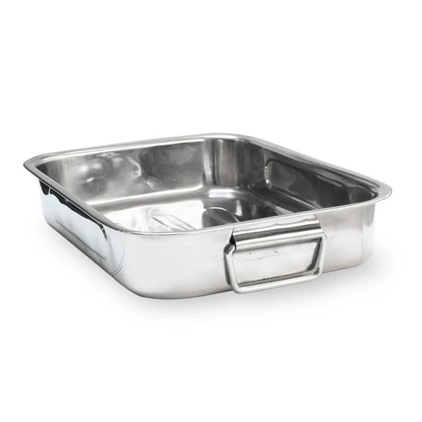 Plat à four rectangulaire inox 25 cm Baumalu - Image 2