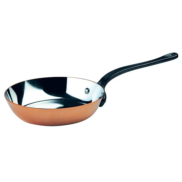 PoĂȘle Ă frire en cuivre massif 28 cm Baumalu