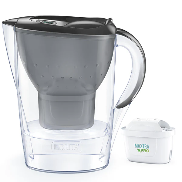 Carafe filtrante Marella graphite 2,4 L et filtre Maxtra Pro Brita france - Image 2