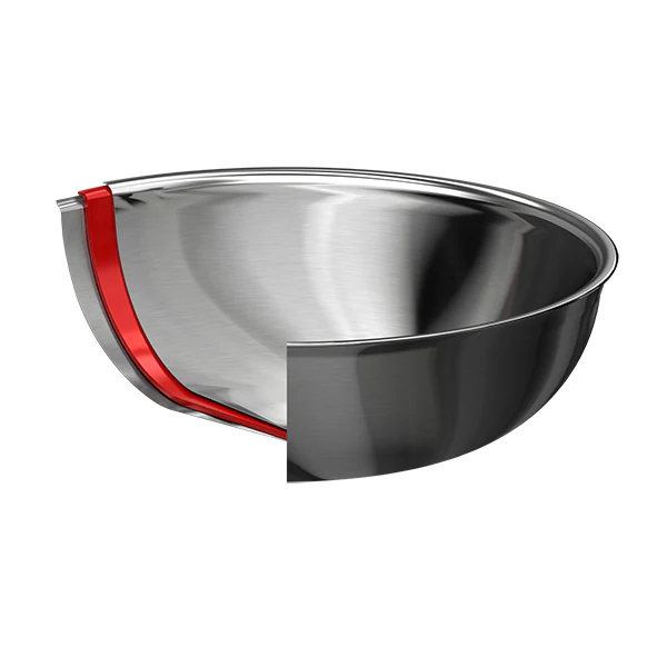 Casserole inox CastelâPro 12 cm Cristel - Image 3