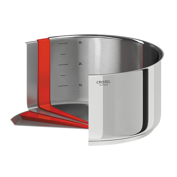 Casserole inox Casteline sans manche 18 cm Cristel - Image 5