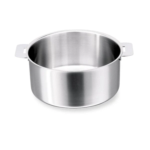 Casserole inox Mutine sans manche 16 cm Cristel