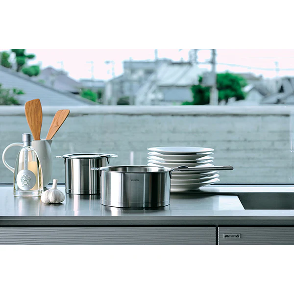 Casserole inox Strate sans manche 20 cm Cristel - Image 5