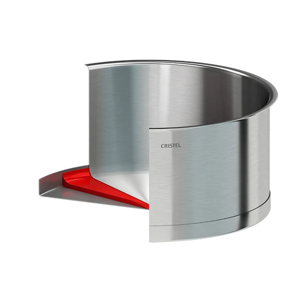 Casserole inox Strate sans manche 20 cm Cristel - Image 6