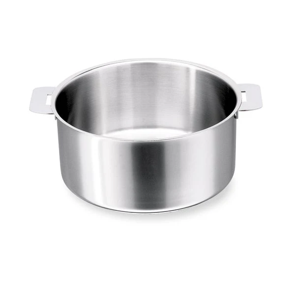 Faitout inox Mutine sans manche 22 cm 4 L Cristel