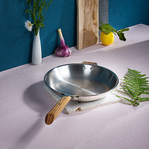 Poêle tout inox Casteline sans manche 28 cm Cristel - Image 4