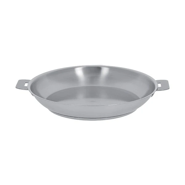 Poêle tout inox Strate sans manche 30 cm Cristel