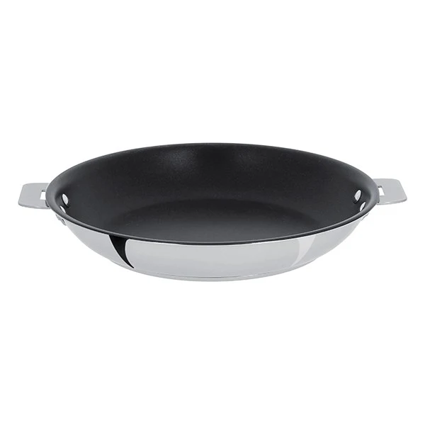 Poêle inox antiadhérente Casteline sans manche 30 cm Cristel