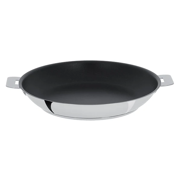Poêle inox antiadhérente Mutine sans manche 24 cm Cristel
