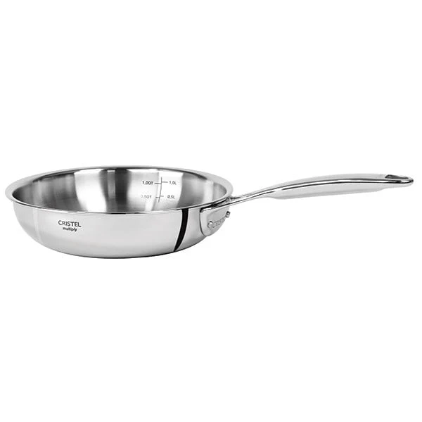 Poêle sautoir tout inox Castel'Pro 20 cm Cristel
