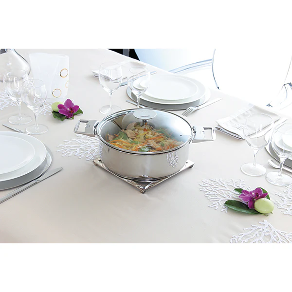 Sauteuse multiply tout inox Casteline sans manche 24 cm Cristel - Image 4