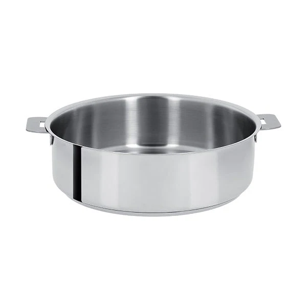 Sauteuse tout inox Mutine sans manche 28 cm Cristel
