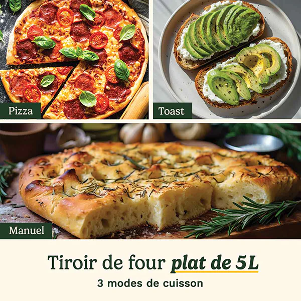 Friteuse à air Trizone 13,6 L 2400 W Cuisinart - Image 5