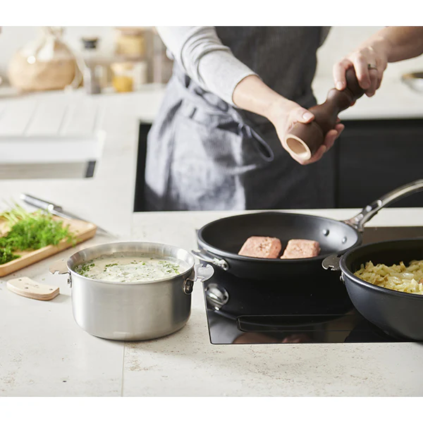 Casserole inox Alchimy Loqy sans manche 16 cm De Buyer - Image 4