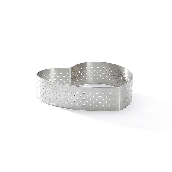 Cercle à tarte perforé Cœur individuel De Buyer - Image 5