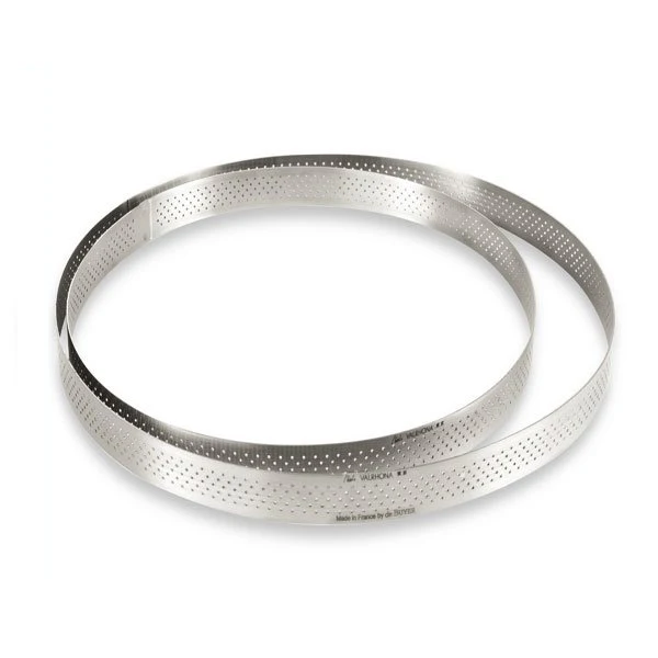 Cercle à tarte rond perforé 28,5 cm De Buyer - Image 2