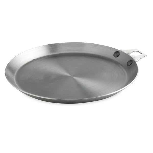 PoĂȘle Ă crĂȘpes acier MinĂ©ral B sans manche 26 cm De Buyer