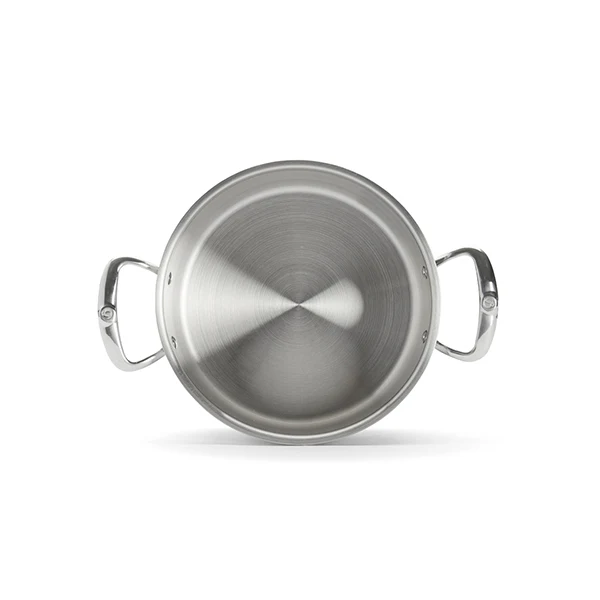 Faitout inox Milady avec couvercle en verre 24 cm 5,4 L De Buyer - Image 6