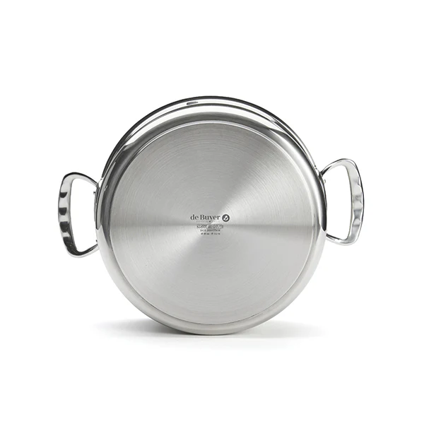 Faitout inox Milady avec couvercle en verre 28 cm 8 L De Buyer - Image 5