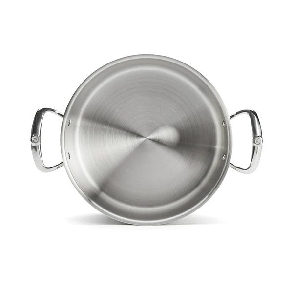 Faitout inox Milady avec couvercle en verre 28 cm 8 L De Buyer - Image 6