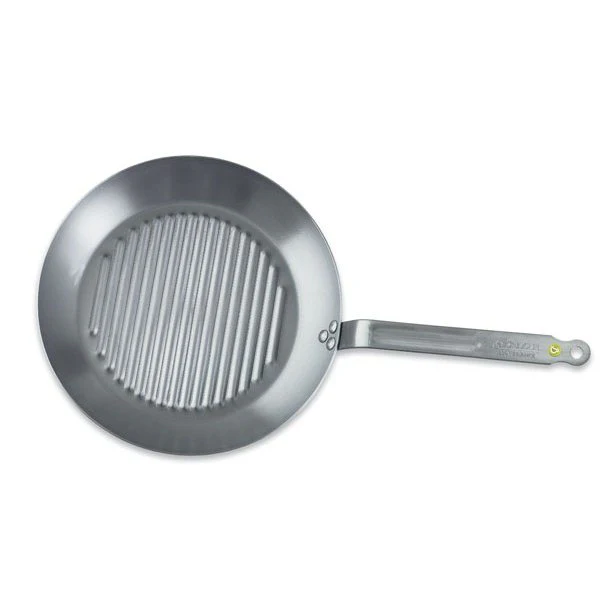 PoĂȘle grill acier MinĂ©ral B 32 cm De Buyer