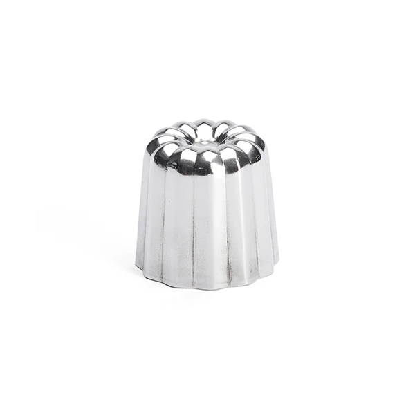 Moule à canelés en inox Ø 3,5cm De Buyer