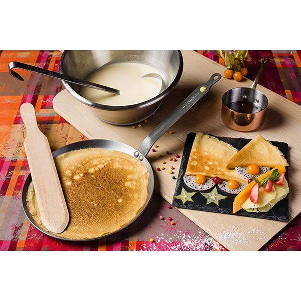 Poêle à crêpes acier Minéral B 24 cm De Buyer - Image 2