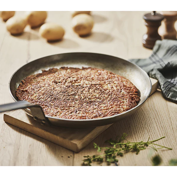 PoĂȘle Ă omelette acier MinĂ©ral B 28 cm De Buyer - Image 3