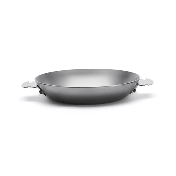 PoĂȘle acier MinĂ©ral B Loqy sans manche 20 cm De Buyer - Image 4
