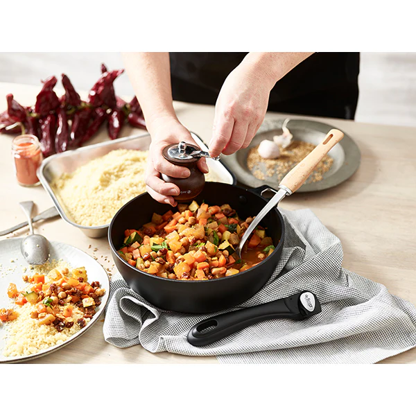 Sauteuse bombée 24 cm Choc Intense amovible De Buyer - Image 2