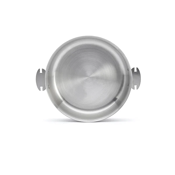 Sauteuse droite tout inox Alchimy Loqy sans manche 24 cm De Buyer - Image 2