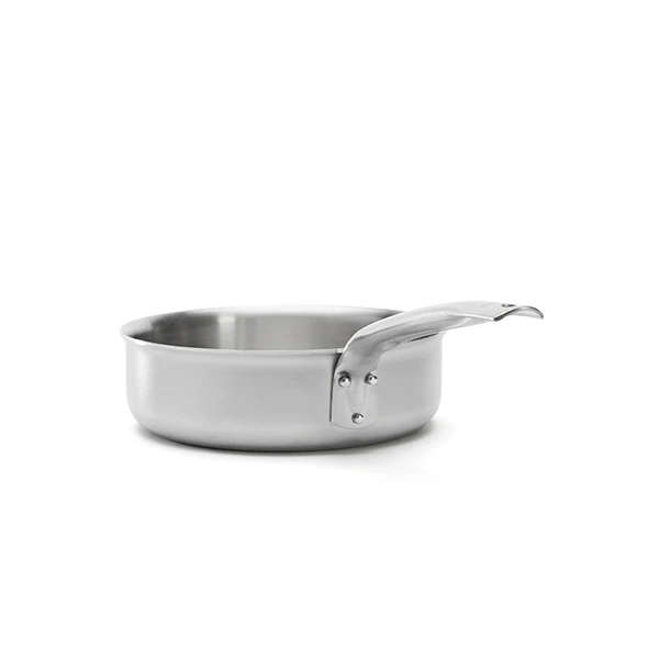 Sauteuse bord droit tout inox Alchimy 24 cm De Buyer - Image 6