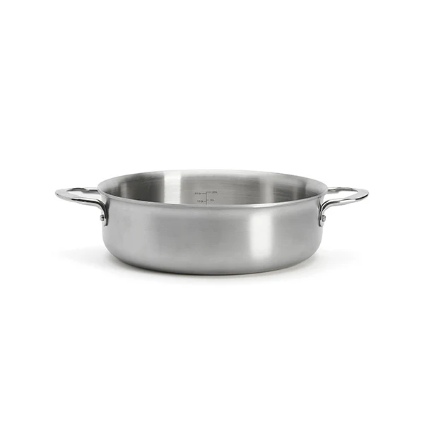 Sautoir droit tout inox Alchimy 24 cm De Buyer - Image 6