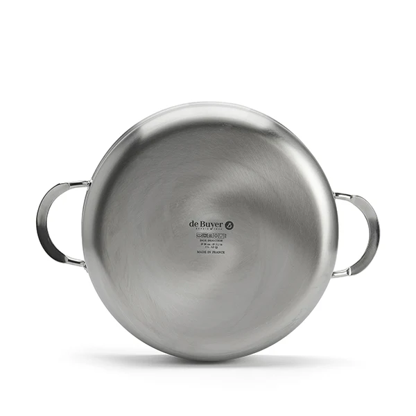 Sautoir droit tout inox Alchimy 28 cm De Buyer - Image 3