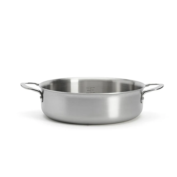 Sautoir droit tout inox Alchimy 28 cm De Buyer - Image 6