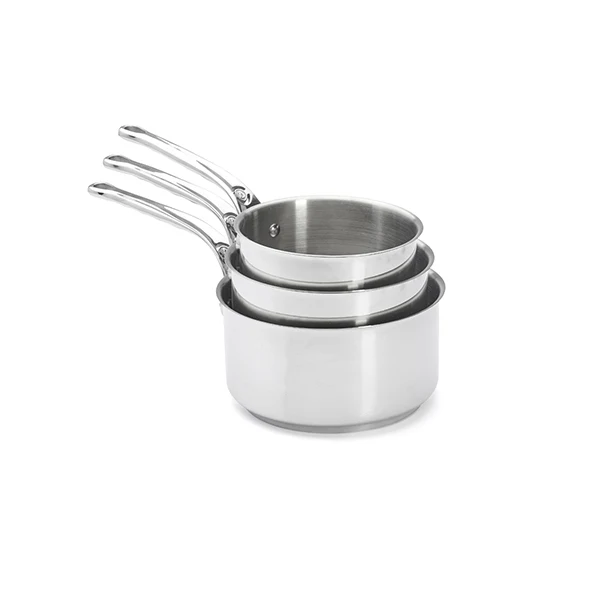 Set 3 casseroles inox Milady 16, 18 et 20 cm De Buyer - Image 4