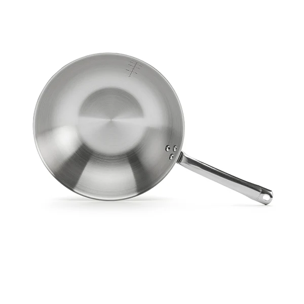 Wok tout inox Alchimy 32 cm De Buyer - Image 5