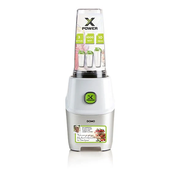 Blender Xpower et 3 bouteilles 1000 W DO700BL Domo - Image 5