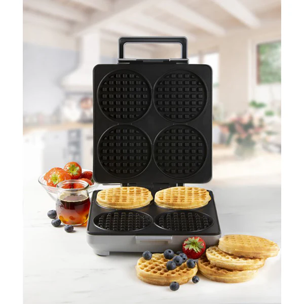 Gaufrier 4 gaufrettes rondes 1600 W DO9251W Domo - Image 4