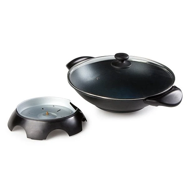Wok électrique en aluminium 5 L DO8708W Domo - Image 2