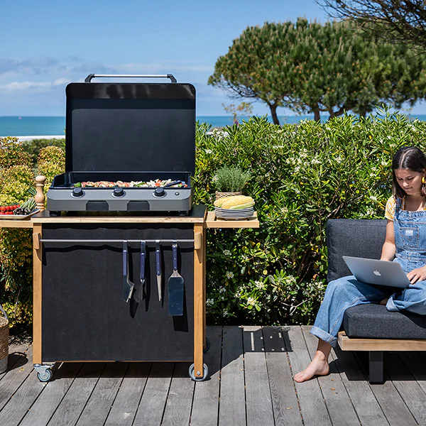 Couvercle de protection noir pour plancha Fusion 75 ENO - Image 3