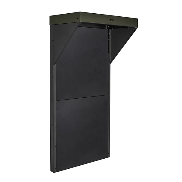 Modulo comptoir bar 80 cm gris cargo ENO